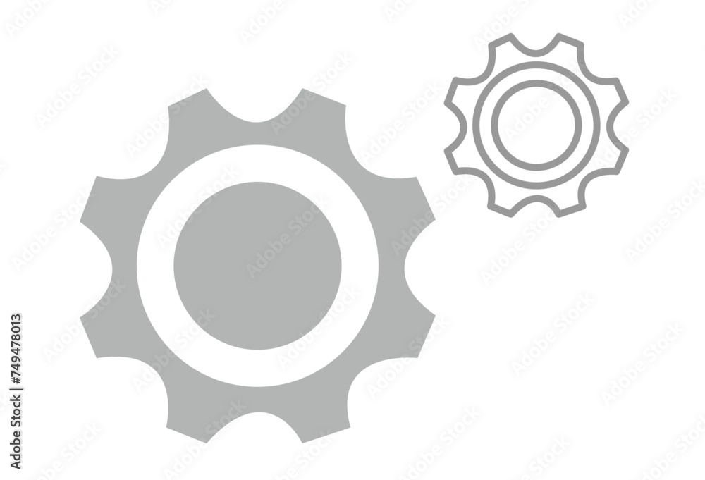 Setting Icon set. Cog Settings Icon Symbol. Vector illustration. Eps file 59. Setting Icon set. Cog Settings Icon Symbol. Vector illustration. Eps file 59.