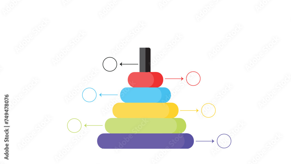 Pyramid infographi presentation layout fully editable. Pyramid infographi presentation layout fully editable.