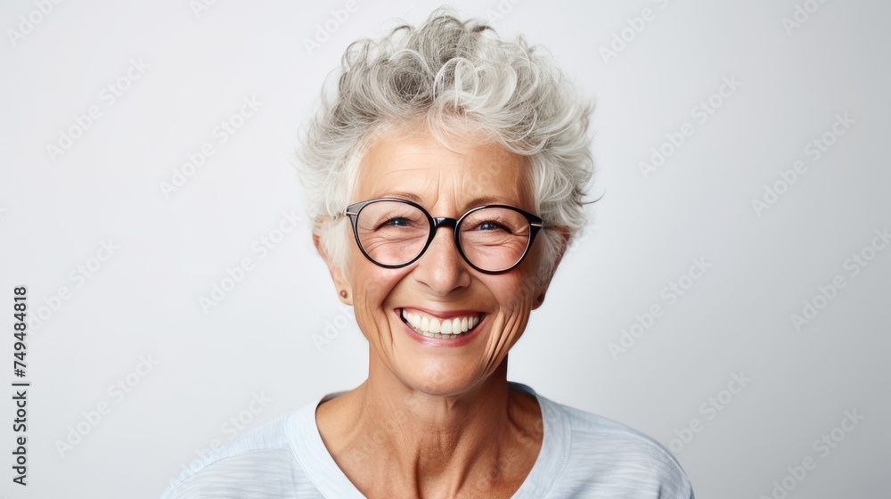 Studio portrait of a woman Studio portrait of a woman