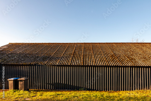 Corrugated Iron Barn, Alcester, Warwickshire, England