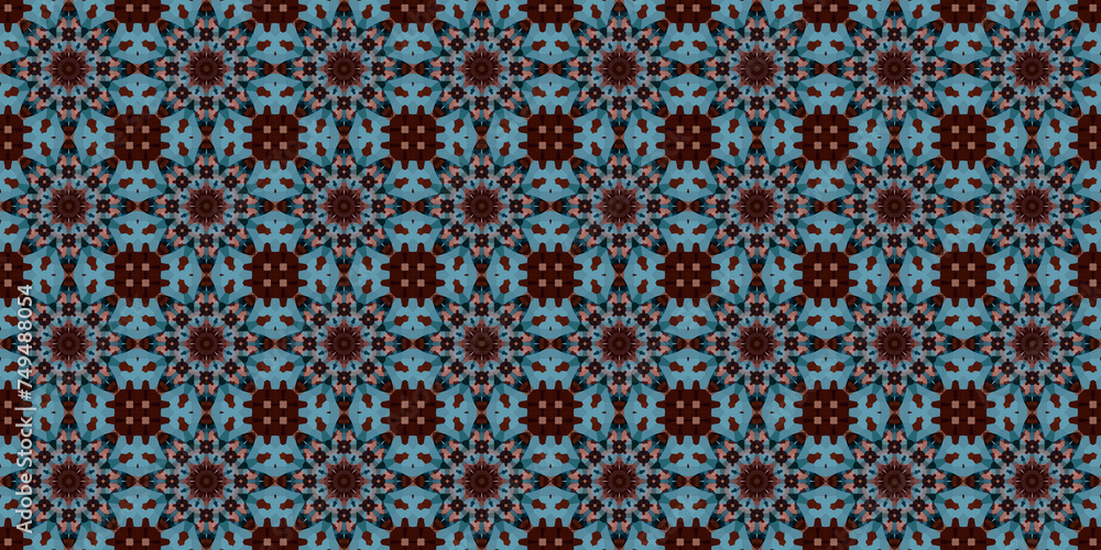 Seamless abstract pattern. Seamless texture. Panoramic wide art texture