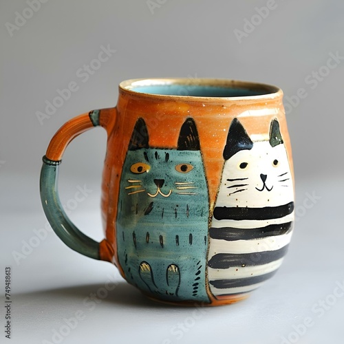 a cat mug