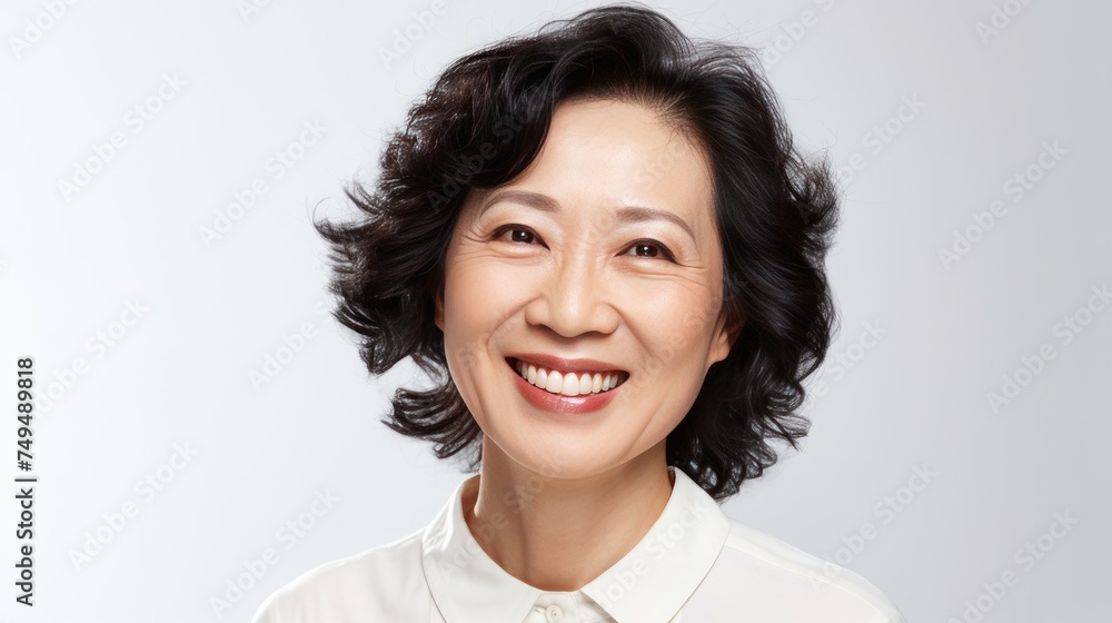 Studio portrait of a woman Studio portrait of a woman