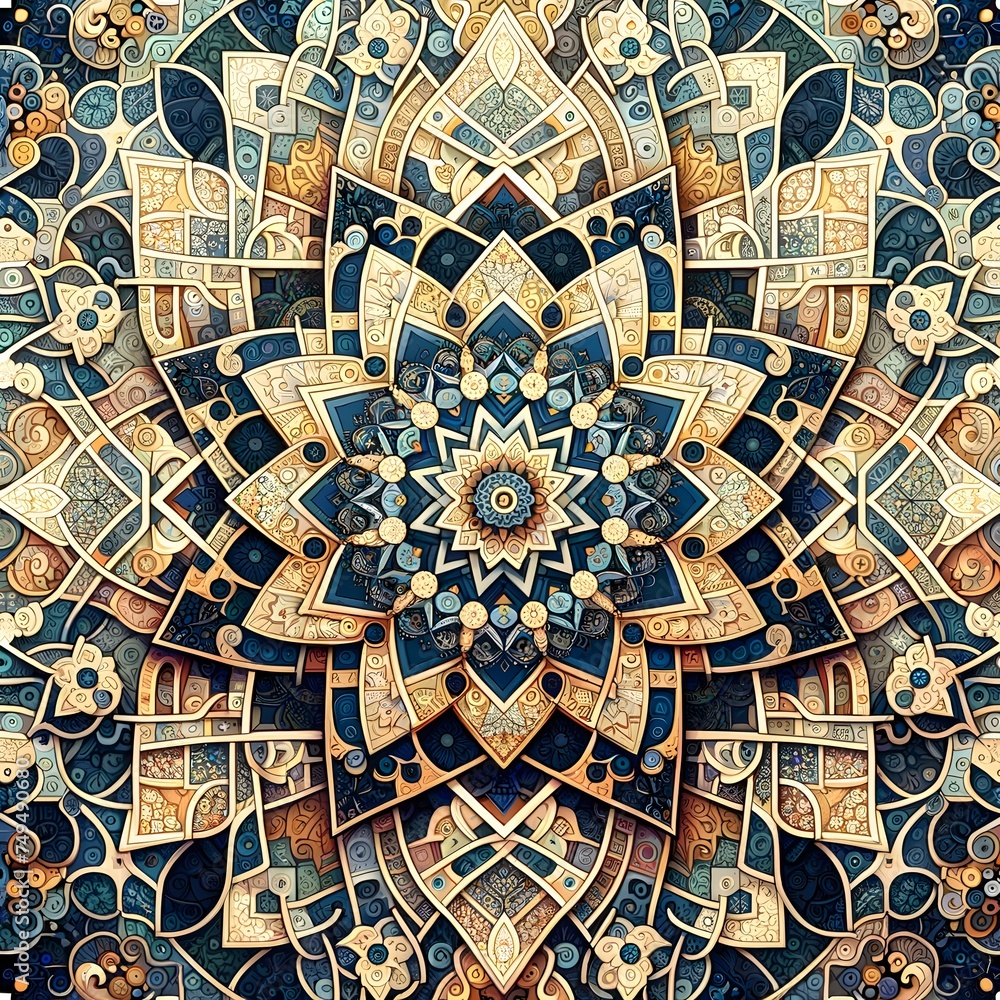 Kuwait Texture Islamic texture seamless texture dimensional arabic ornamental ...