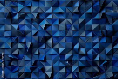 abstract blue geometrical background