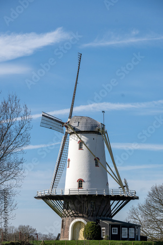 Windmill De Koe ,Veere, Zeeland, Netherlands