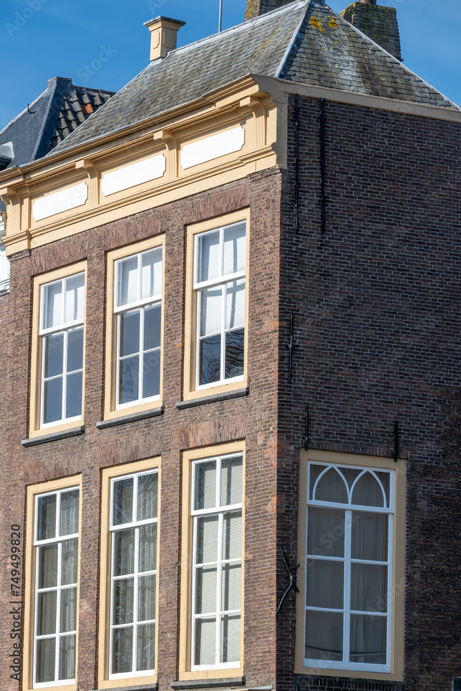 medieval building in Middelburg, Zeeland, Netherlands medieval building in Middelburg, Zeeland, Netherlands