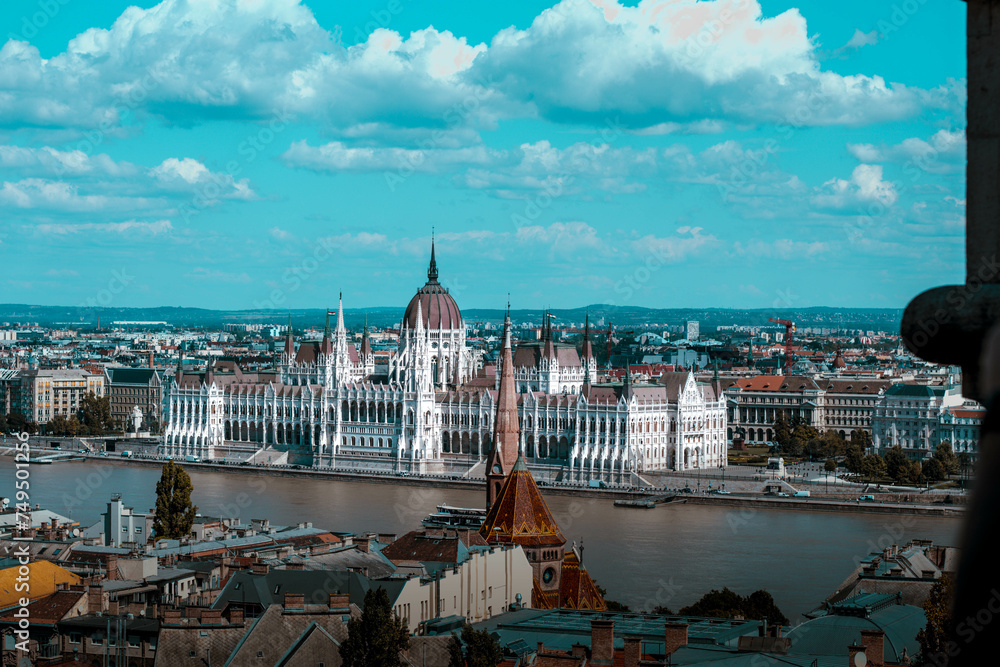 Fototapeta premium Parliament building in Budapest