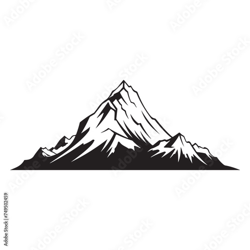 mountain vector illustration