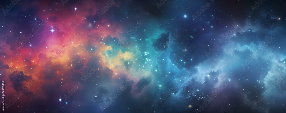 Colorful galaxy puzzle missing pieces creating a mesmerizing spacethemed challenge for all. Concept Galaxy Puzzle, Missing Pieces, Space-Themed Challenge, Mesmerizing, Colorful