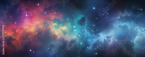 Colorful galaxy puzzle missing pieces creating a mesmerizing spacethemed challenge for all. Concept Galaxy Puzzle, Missing Pieces, Space-Themed Challenge, Mesmerizing, Colorful © Ян Заболотний