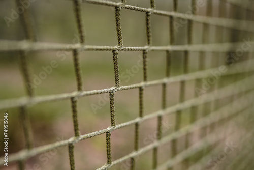 A net close up