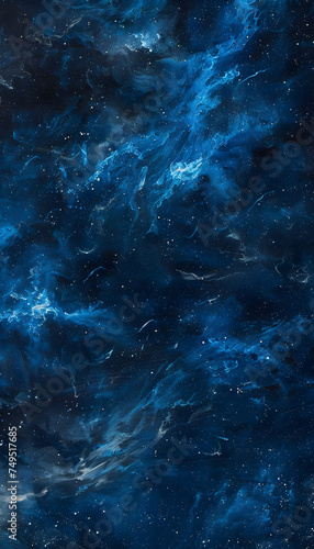 Blue Galaxy Space © Harun