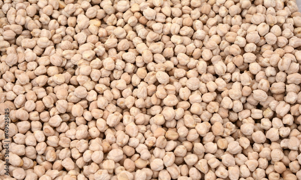Dry organic chickpeas as a background. Dry organic chickpeas as a background.