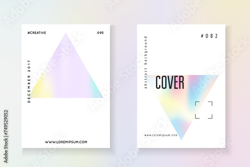 Minimal Pattern. Iridescent Presentation. Isolated Prism Backdrop. Pink Gradient Flyer. Neon Texture. Crystal Vector. Pastel Effect. Blue Minimal Pattern