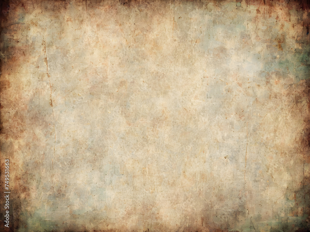 Grunge background. Old paper texture for design and decoration.