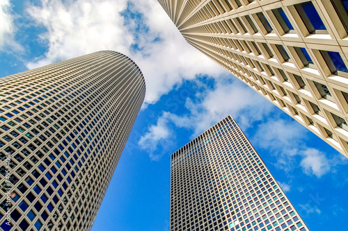 modern office building, Tel Aviv, Israel.