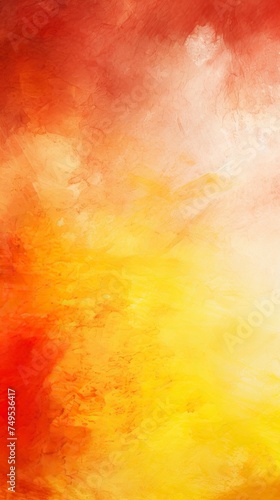 Red orange and yelllow background with watercolor and grunge texture design
