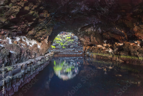 Los Jameos del Agua are a natural space and a center of art, culture and tourism located in the municipality of Haría, in the north of the island of Lanzarote, Canary Islands