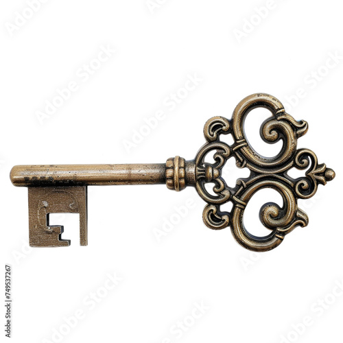 antique skeleton key © Logo Artist