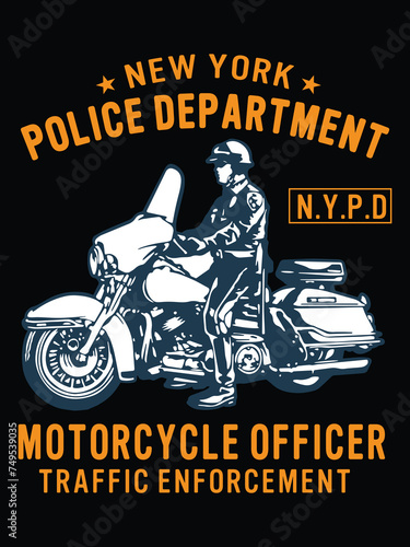 Motorbike T-Shirt Design