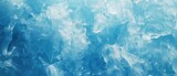 Ultrawide Background Of Blue Ice Close-up Texture 