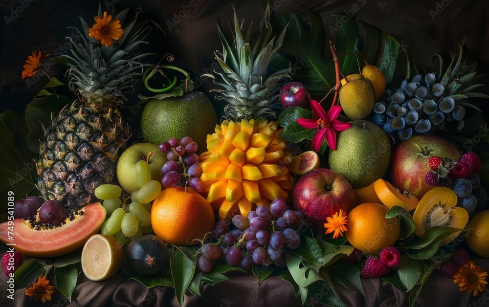 Vibrant Fruit Assortment