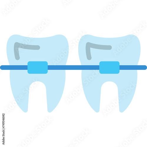 Braces Vector Flat Icon