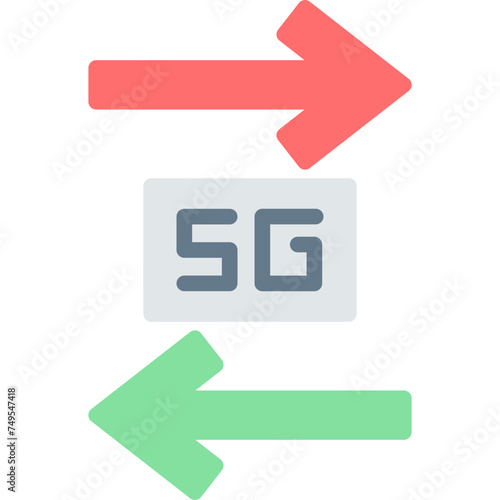 5G-26 Vector Flat Icon