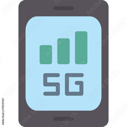 5G-29 Vector Flat Icon