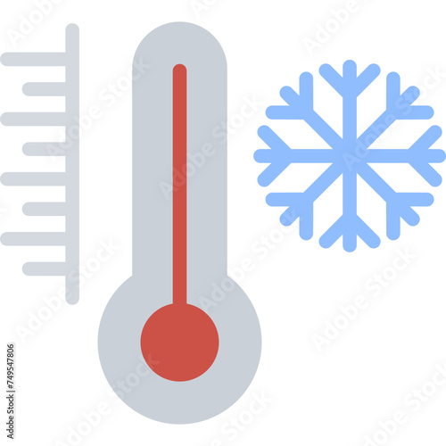 Cold Vector Flat Icon
