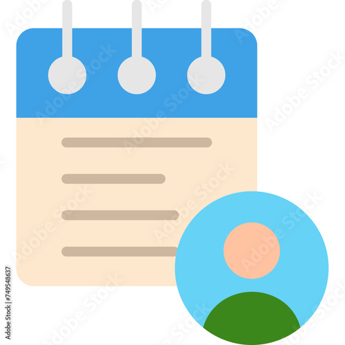 Notes Vector Flat Icon