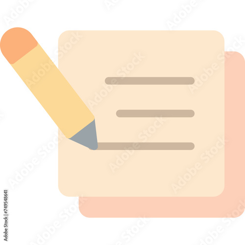 Planning Vector Flat Icon