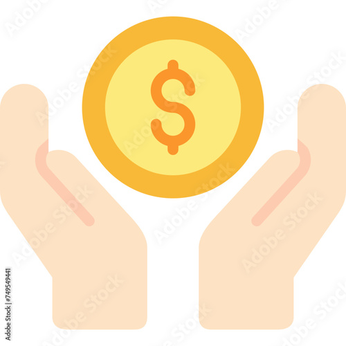 Reward Vector Flat Icon