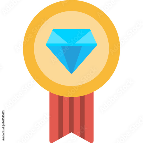 Badge Vector Flat Icon