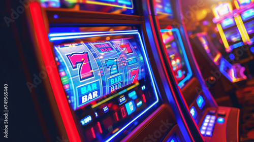 slot machine in casino