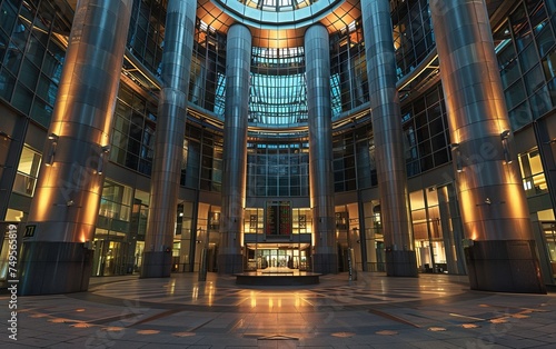 Financial Epicenter: Frankfurt Stock Exchange