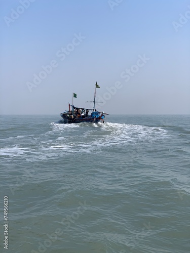 A Fishing Boat in Arabian Sea