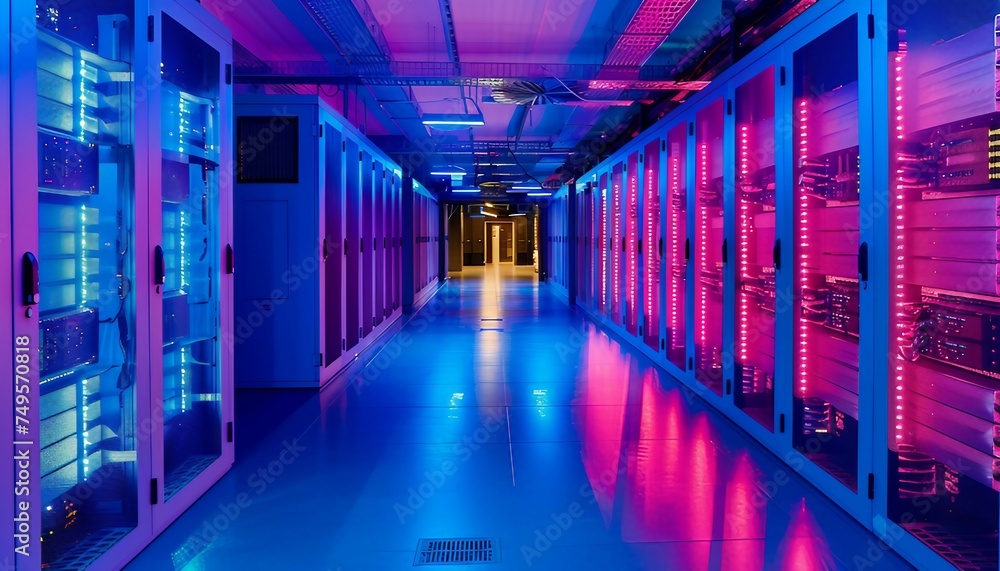 Resilient Disaster Recovery Infrastructure, the resilience of a data center concept with an image displaying redundant power supplies, AI Resilient Disaster Recovery Infrastructure, the resilience of a data center concept with an image displaying redundant power supplies, AI