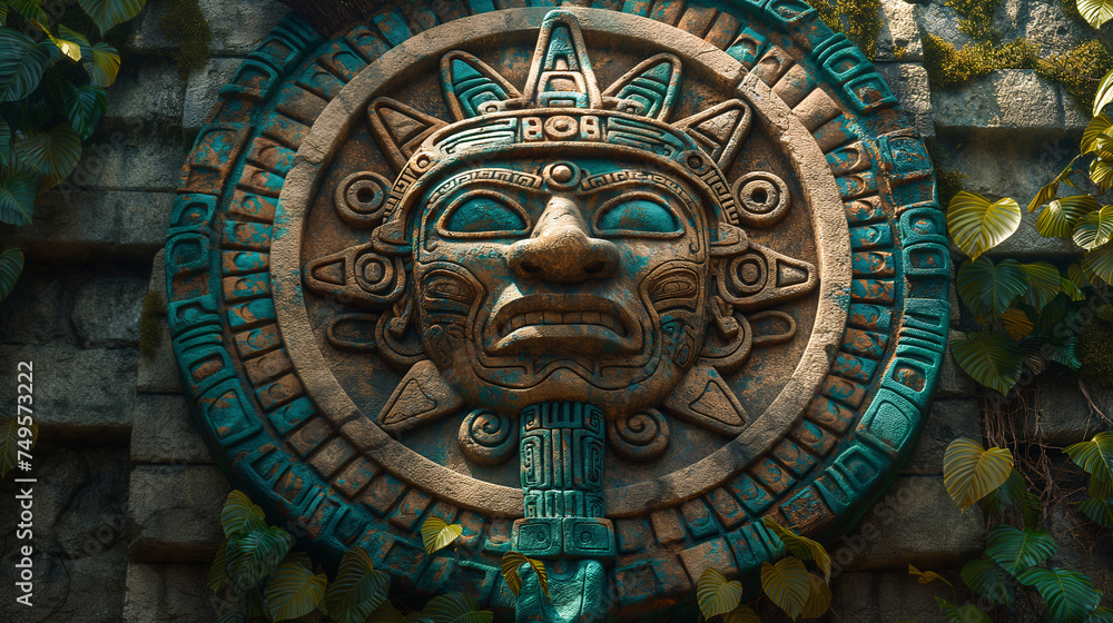 Talla inca, maya, azteca en piedra