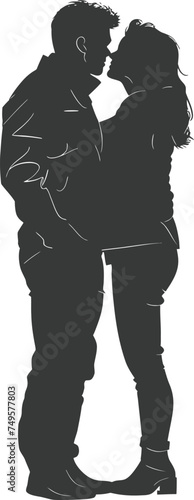 Silhouette illustration for celebrating world sibling day