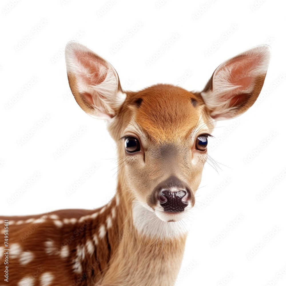deer isolated on white deer isolated on white