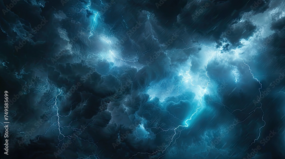 dramatic moment of a lightning strike across the dark cloudy sky. dramatic moment of a lightning strike across the dark cloudy sky.