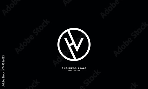 Free Download HV, VH, H, V, Abstract Letters Logo Monogram - GFXLoad