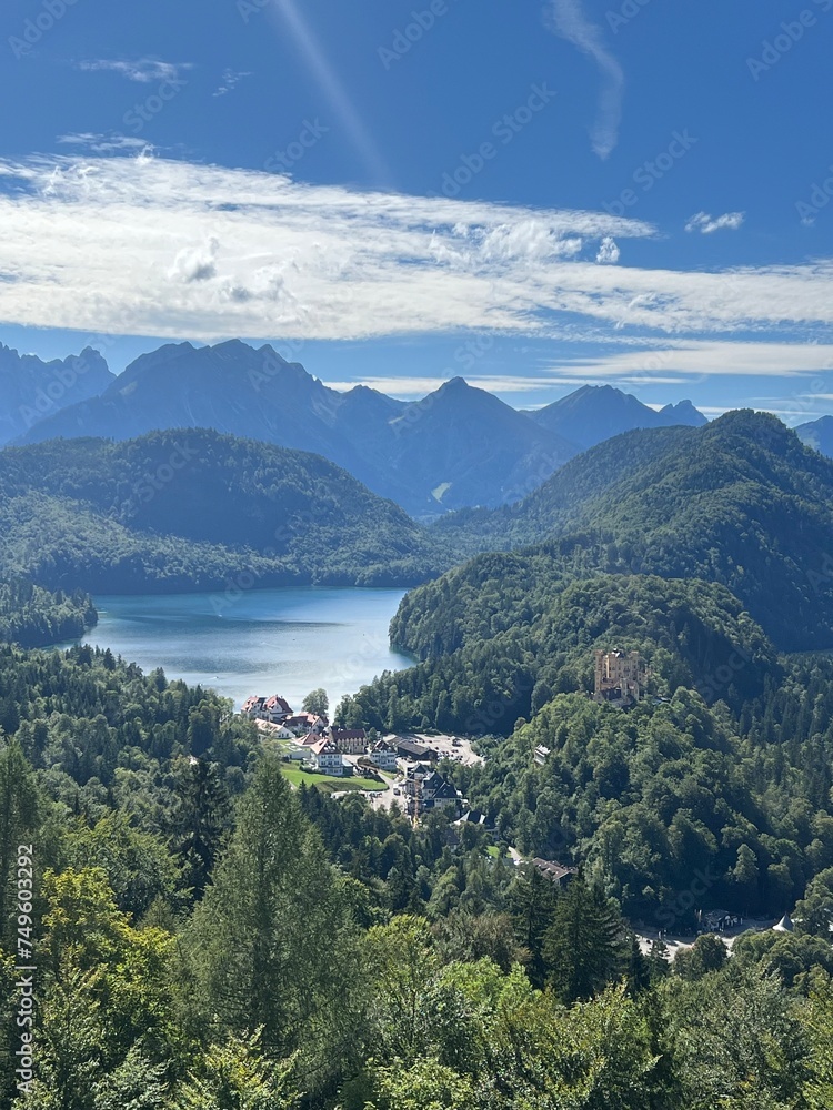 Fototapeta premium lake in the mountains