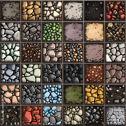 pixel tileset for games