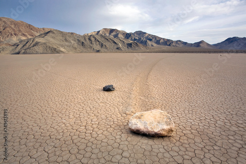 Racetrack Playa Moving Rock