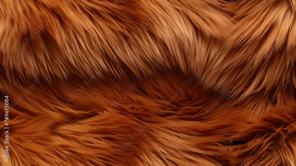 Fototapeta premium Seamless Tilable Fur Texture Pattern