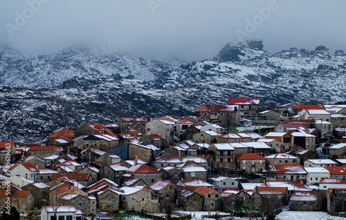 Village of Pitoes das Junias, Municipality of Montalegre. Peneda Geres National Park. Geres mountain photo