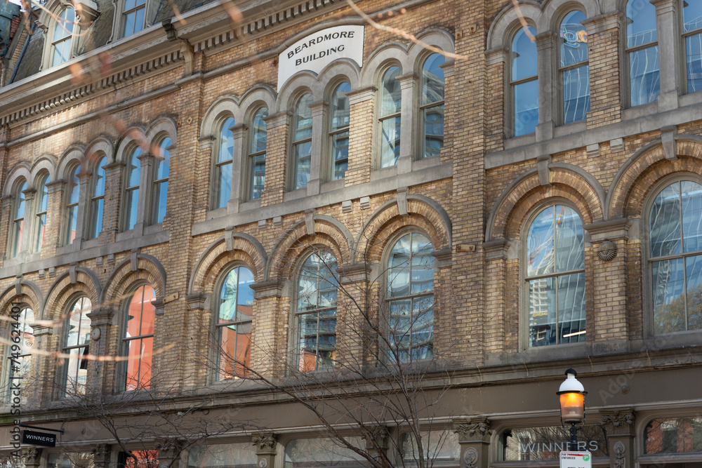 Foto de heritage buildings along Front Street East (location here of